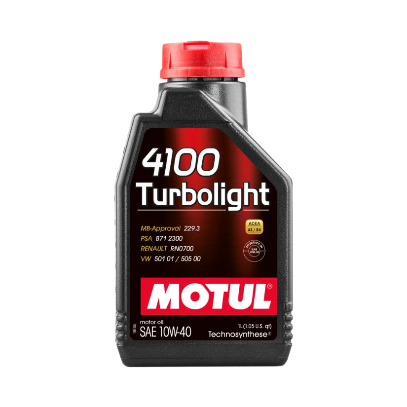 Motul 4100 Turbolight Engine Oil 10W-40