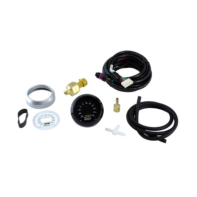 AEM Digital Boost Gauge -30~35Psi