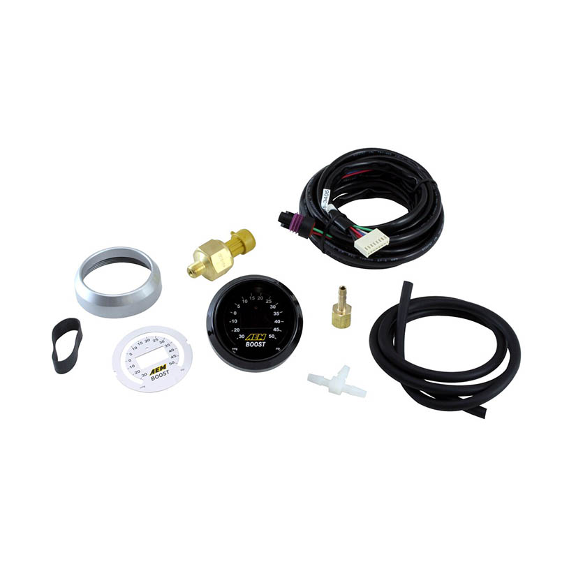 AEM Digital Boost Gauge -30~50Psi