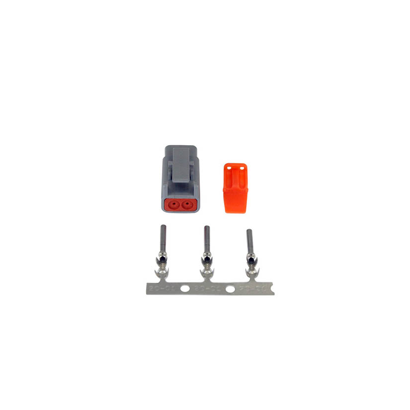 AEM DTM-Style 2-Way Plug Connector Kit Includes Plug Plug Wedge Lock and 3 Female Pins