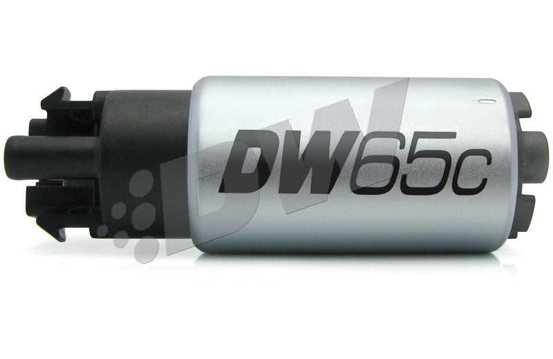 Deatschwerks DW65C 265lph Compact Fuel Pump With Clips w/ 1009 Install Kit Nissan GTR R35