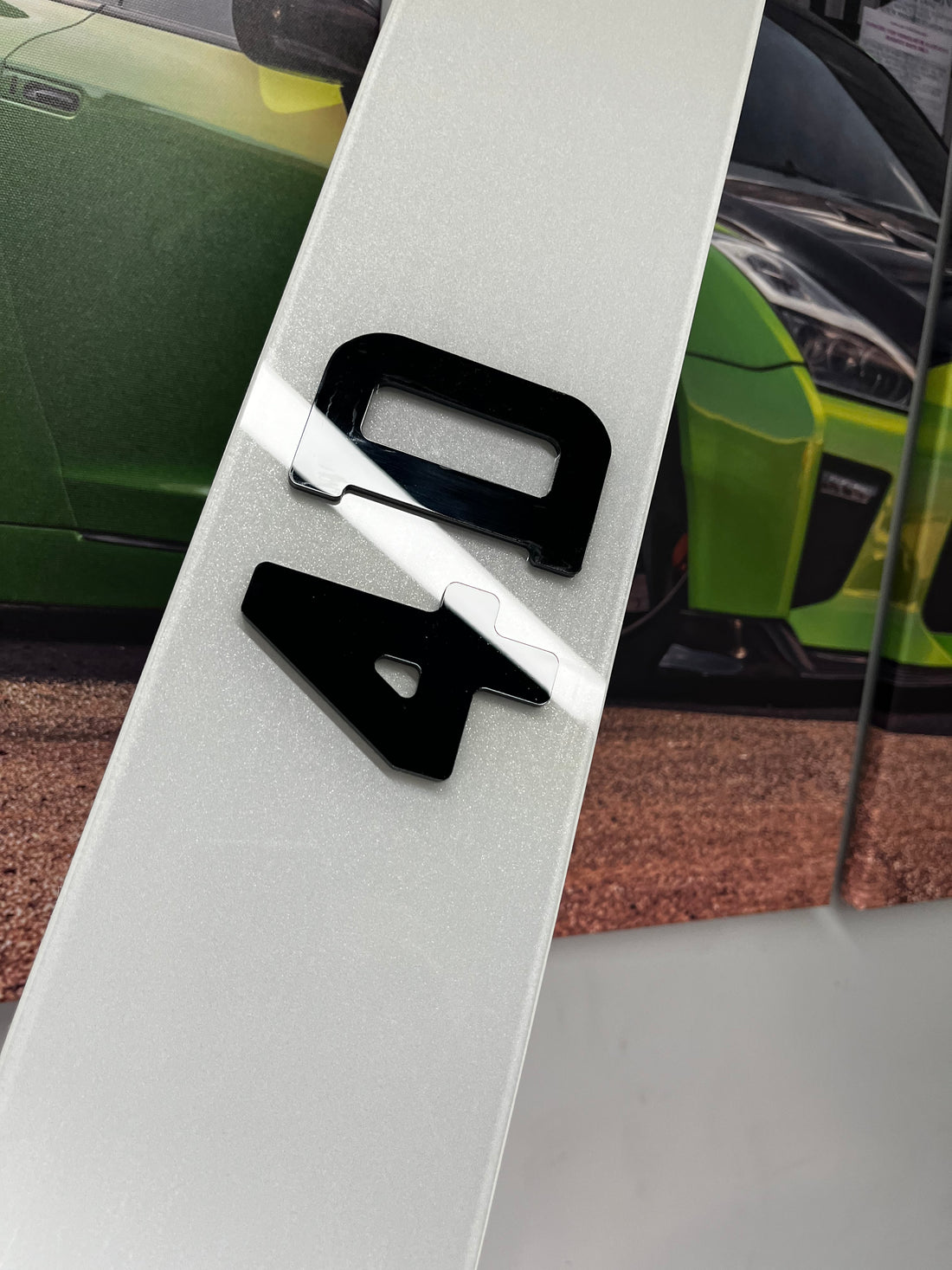 4D Car Number Plates 3mm - Road Legal