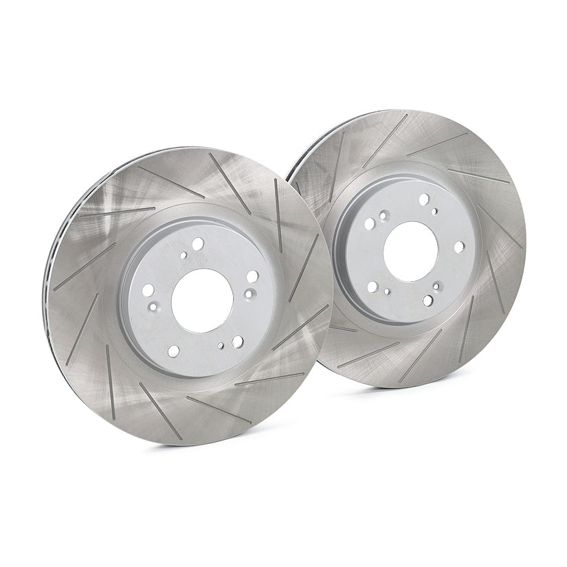 PBS ProRace Grooved Front Brake Discs Ford Fiesta MK7 MK8 ST200 278mm
