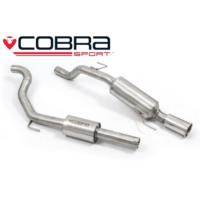 Cobra Sport Vauxhall Corsa D 1.6 SRI (10-14) Cat Back Performance Exhaust
