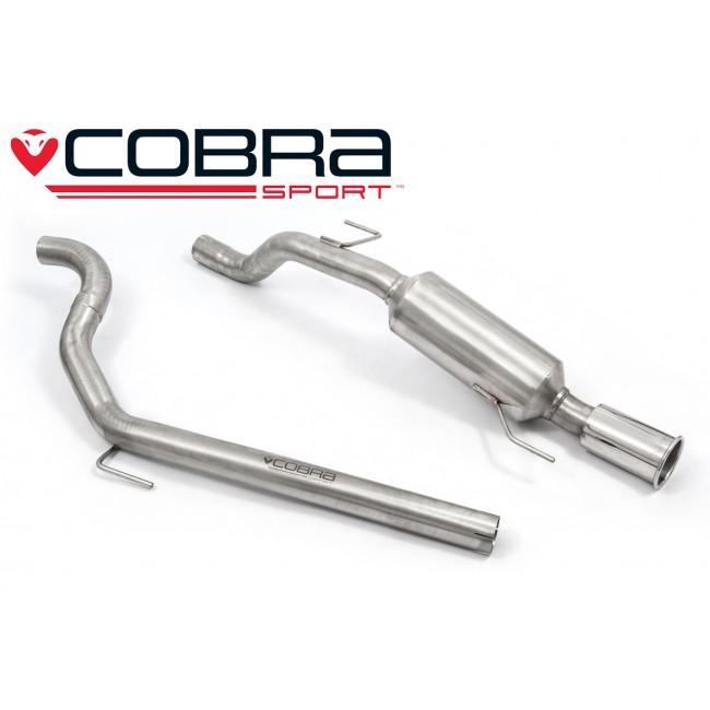 Cobra Sport Vauxhall Corsa D 1.6 SRI (10-14) Cat Back Performance Exhaust