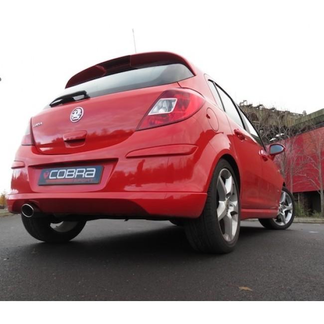 Cobra Sport Vauxhall Corsa D 1.6 SRI (10-14) Cat Back Performance Exhaust