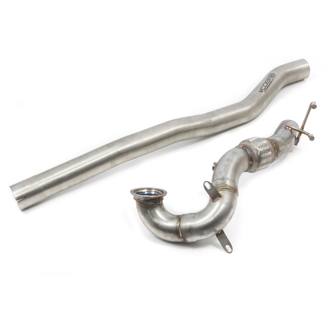 Cobra Sport Audi S3 (8V) 3 door Front Downpipe Sports Cat / De-Cat Performance Exhaust