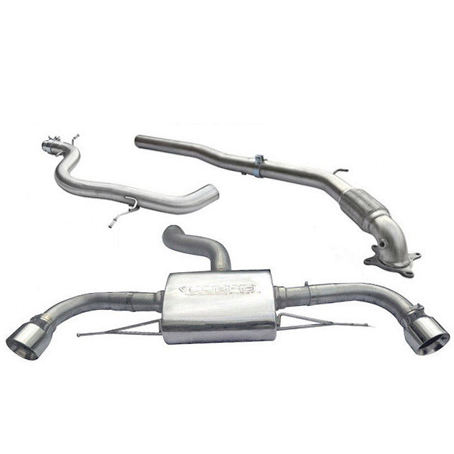 Cobra Sport Audi TT (Mk2) 1.8/2.0 TFSI (2WD) 2011-14 Dual Exit Turbo Back Performance Exhaust