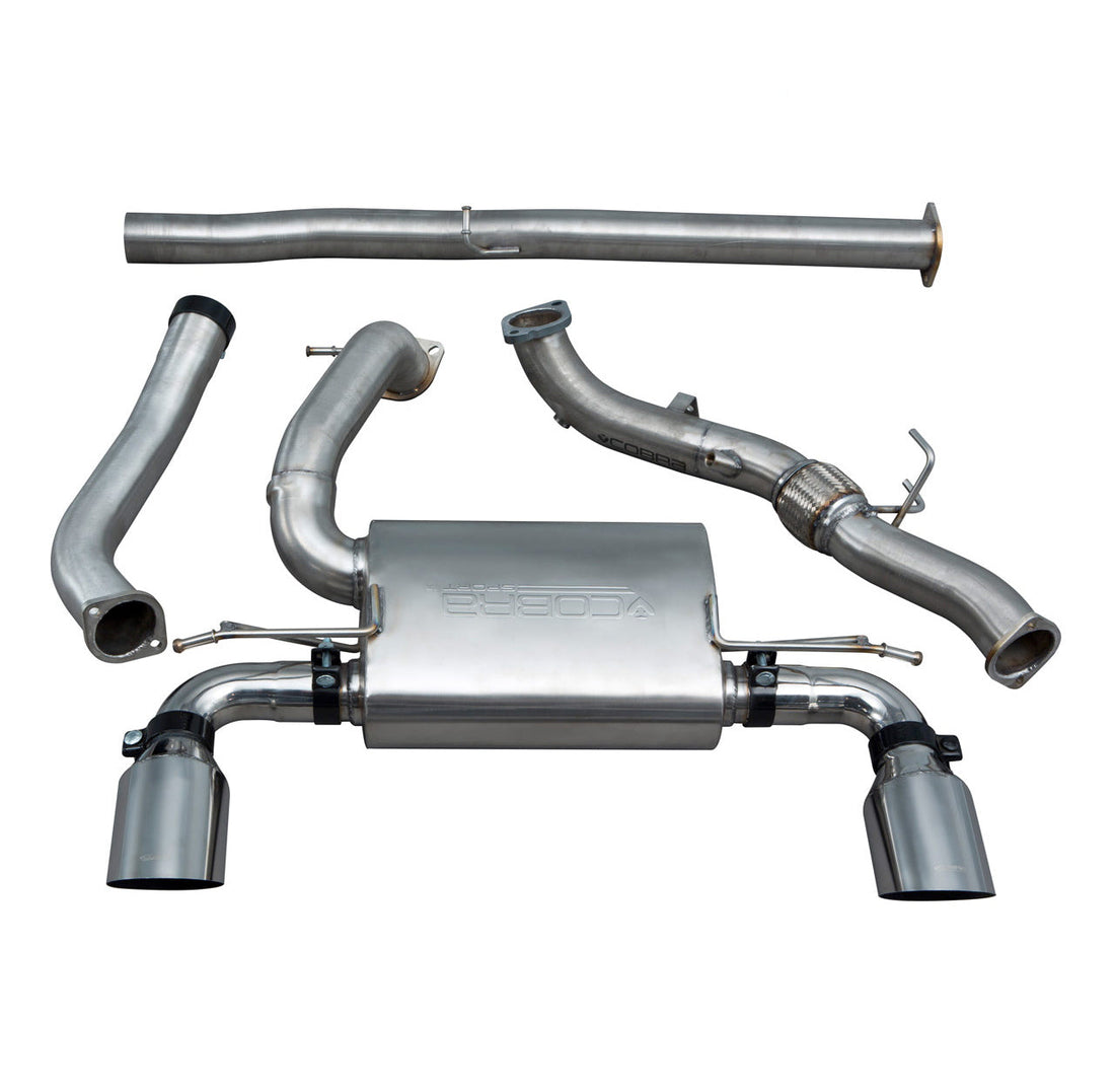 Cobra Sport Ford Focus RS (MK3) Turbo Back Performance Exhaust