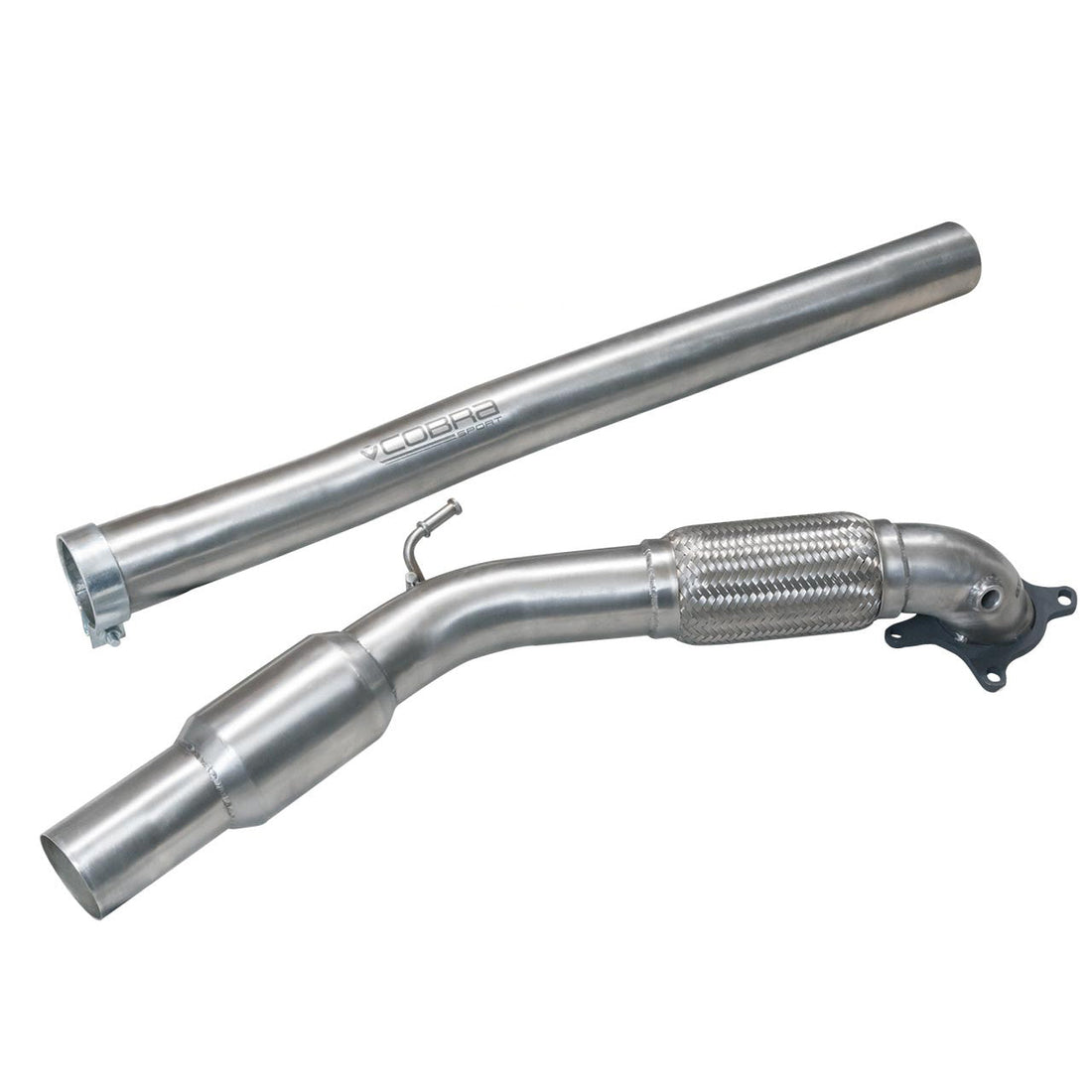 Cobra Sport Seat Leon Cupra Mk2 1P 2.0 T FSI (06-12) Sports Cat / De-Cat Front Downpipe Performance Exhaust