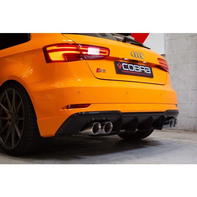 Cobra Sport Audi S3 (8V) 3 door (Valved) Turbo Back Performance Exhaust