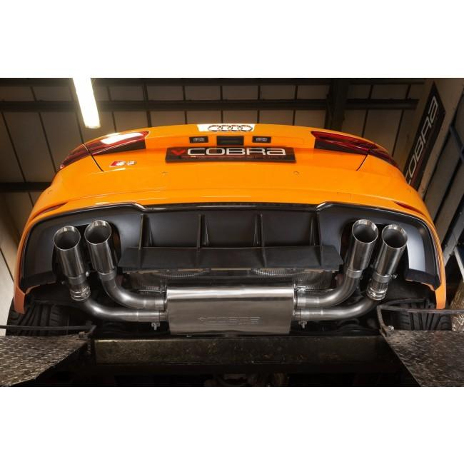 Cobra Sport Audi S3 (8V) 3 door (Valved) Turbo Back Performance Exhaust