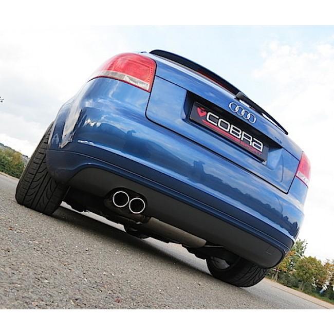 Cobra Sport Audi A3 (8P) 2.0 TFSI 2WD (5 Door Sportback) Turbo Back Performance Exhaust