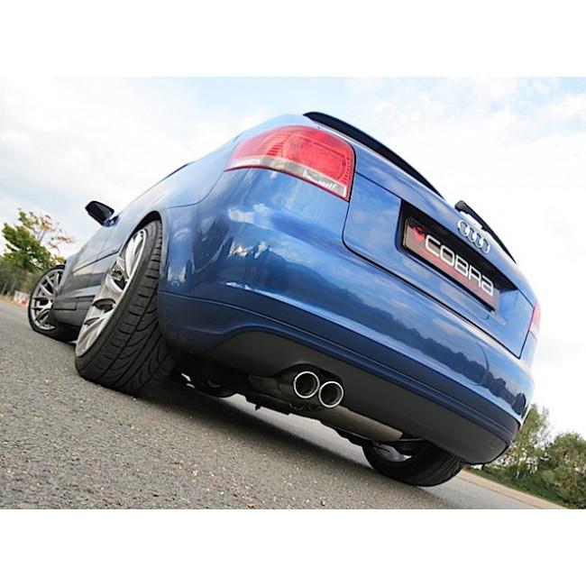 Cobra Sport Audi A3 (8P) 2.0 TFSI 2WD (5 Door Sportback) Turbo Back Performance Exhaust