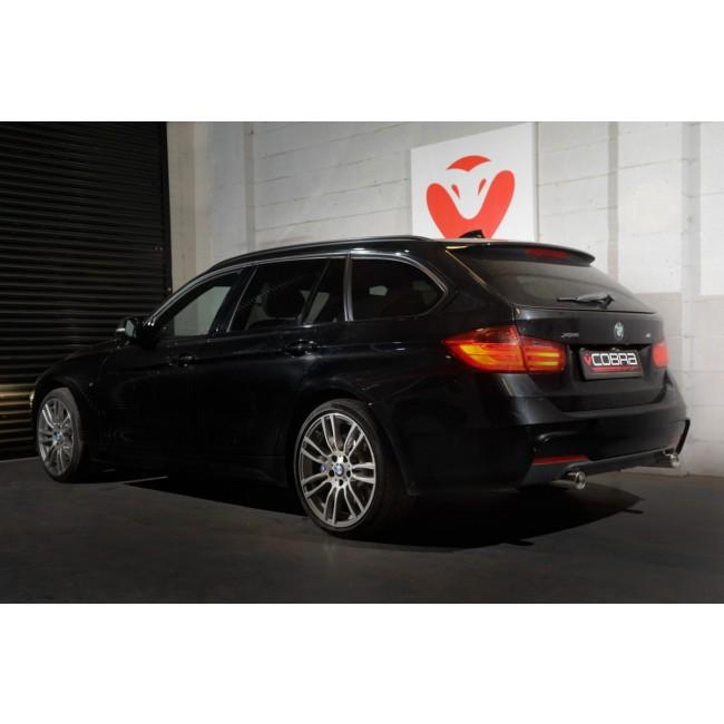 Cobra Sport BMW 320D Diesel (F30/F31) Dual Exit 340i Style Performance Exhaust Conversion