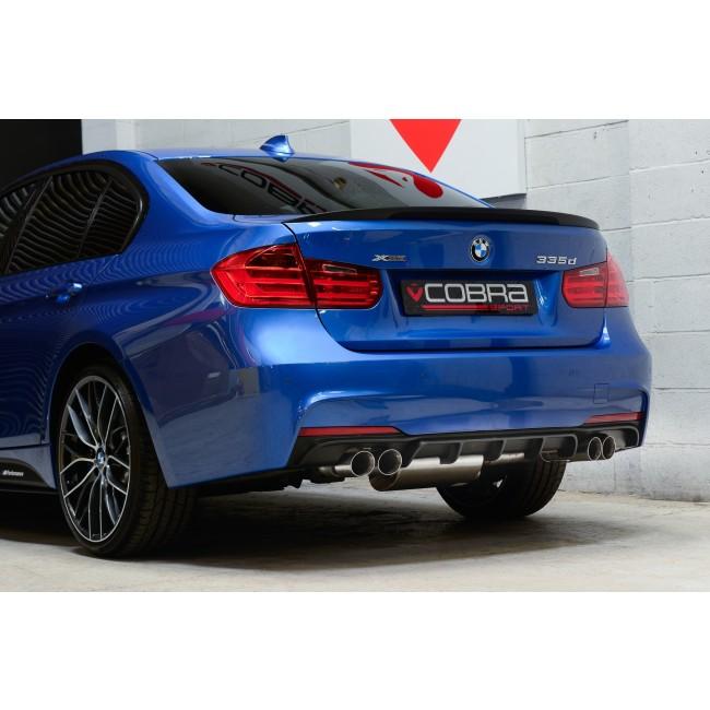 Cobra Sport BMW 335D (F30/F31) Quad Exit M3 Style Exhaust Conversion