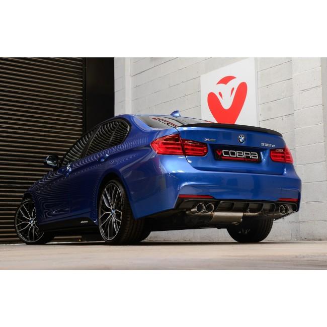 Cobra Sport BMW 335D (F30/F31) Quad Exit M3 Style Exhaust Conversion