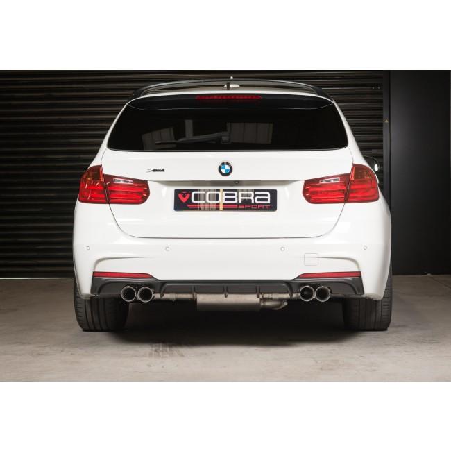 Cobra Sport BMW 335D (F30/F31) Quad Exit M3 Style Exhaust Conversion