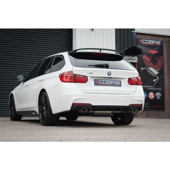 Cobra Sport BMW 335D (F30/F31) Quad Exit M3 Style Exhaust Conversion