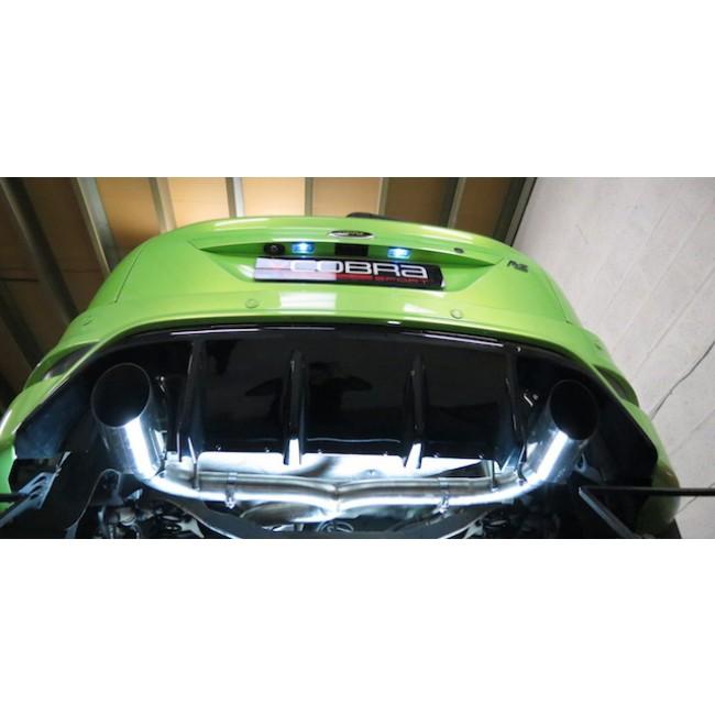 Cobra Sport Ford Focus RS (Mk2) Venom Box Delete Race Cat Back Performance Exhaust