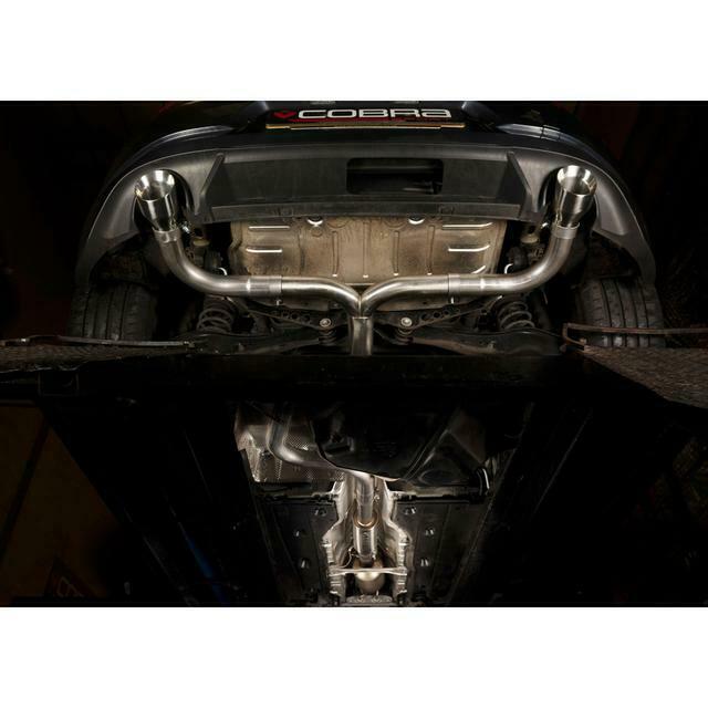 Cobra Sport VW Golf GTI (Mk7.5) 2.0 TSI (5G) (17>) Venom Box Delete Race Cat Back Performance Exhaust