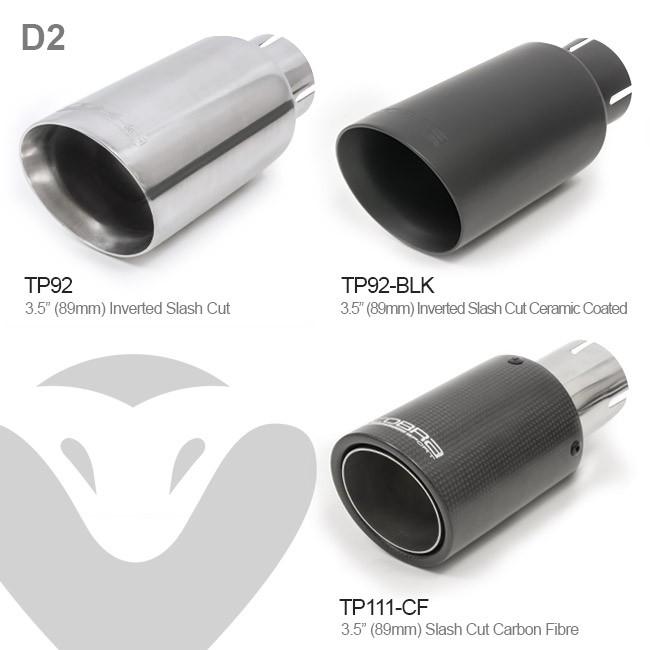 Cobra Sport Audi S3 (8V) 5 Door Sportback (Valved) Turbo Back Performance Exhaust