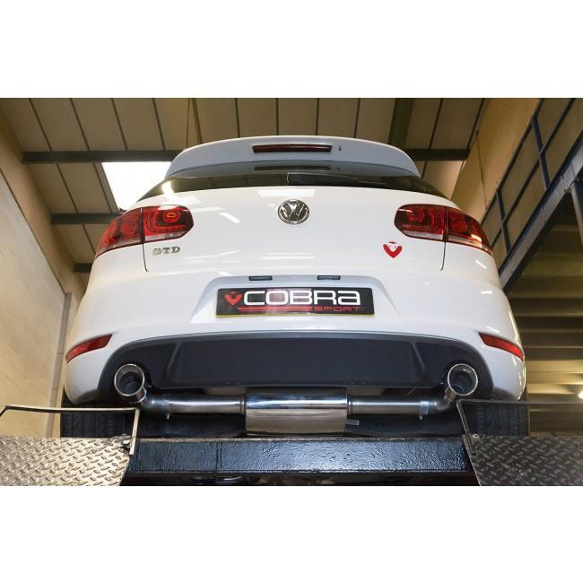 Cobra Sport VW Golf GTD (Mk6) 2.0 TDI (5K) (09-13) GTI Style Cat Back Performance Exhaust