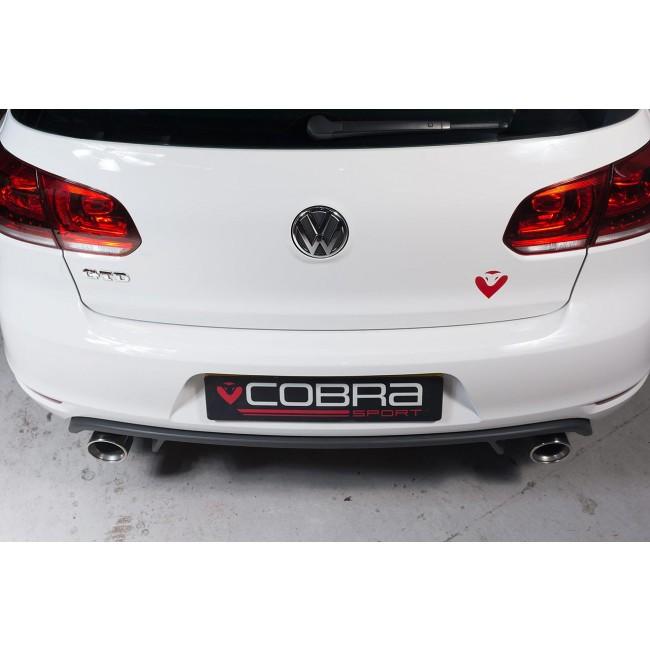 Cobra Sport VW Golf GTD (Mk6) 2.0 TDI (5K) (09-13) GTI Style Cat Back Performance Exhaust